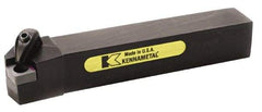 Kennametal - DCKN, Right Hand Cut, 15° Lead Angle, 25mm Shank Height x 25mm Shank Width, Negative Rake Indexable Turning Toolholder - 150mm OAL, CN..1204.. Insert Compatibility, Series Kenclamp - Benchmark Tooling