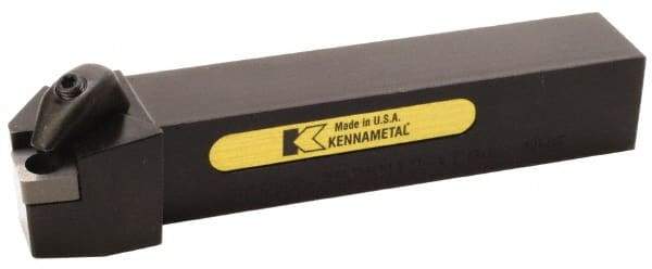 Kennametal - DCRN, Left Hand Cut, 15° Lead Angle, 25mm Shank Height x 25mm Shank Width, Negative Rake Indexable Turning Toolholder - 150mm OAL, CN..1204.. Insert Compatibility, Series Kenclamp - Benchmark Tooling