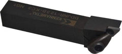 Kennametal - DDJN, Right Hand Cut, 3° Lead Angle, 3/4" Shank Height x 3/4" Shank Width, Negative Rake Indexable Turning Toolholder - 4-1/2" OAL, DN..33. Insert Compatibility, Series Kenclamp - Benchmark Tooling