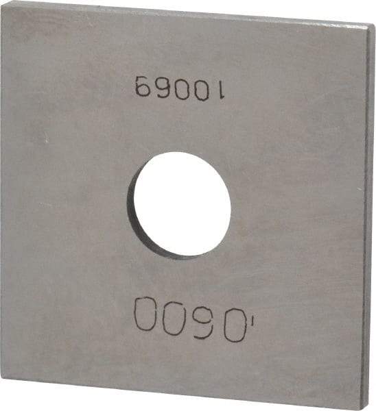 Value Collection - 0.06" Square Steel Gage Block - Accuracy Grade 0 - Benchmark Tooling