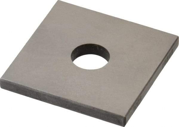 Value Collection - 0.1003" Square Steel Gage Block - Accuracy Grade 0, Includes NIST Traceability Certification - Benchmark Tooling