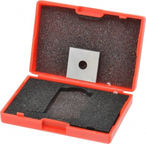 Value Collection - 0.102" Square Steel Gage Block - Accuracy Grade 0, Includes NIST Traceability Certification - Benchmark Tooling