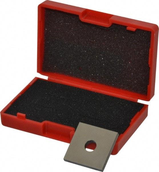 Value Collection - 0.114" Square Steel Gage Block - Accuracy Grade 0, Includes NIST Traceability Certification - Benchmark Tooling