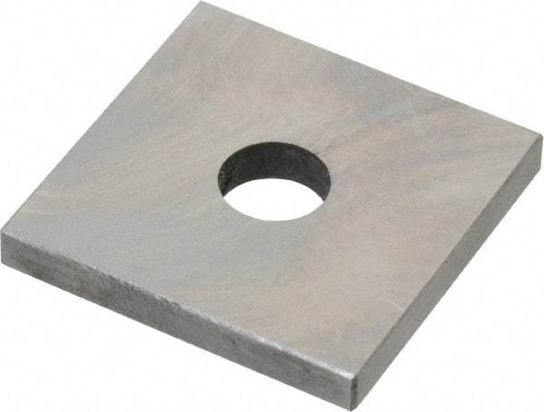 Value Collection - 0.122" Square Steel Gage Block - Accuracy Grade 0, Includes NIST Traceability Certification - Benchmark Tooling