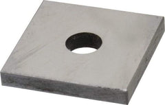 Value Collection - 0.137" Square Steel Gage Block - Accuracy Grade 0, Includes NIST Traceability Certification - Benchmark Tooling