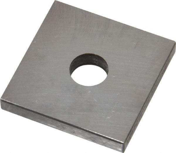 Value Collection - 0.138" Square Steel Gage Block - Accuracy Grade 0, Includes NIST Traceability Certification - Benchmark Tooling