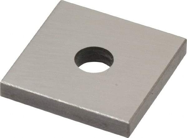 Value Collection - 0.141" Square Steel Gage Block - Accuracy Grade 0, Includes NIST Traceability Certification - Benchmark Tooling