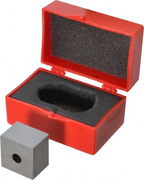 Value Collection - 0.7" Square Steel Gage Block - Accuracy Grade 0, Includes NIST Traceability Certification - Benchmark Tooling