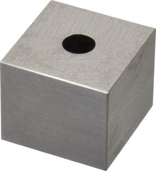 Value Collection - 0.8" Square Steel Gage Block - Accuracy Grade 0, Includes NIST Traceability Certification - Benchmark Tooling