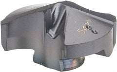 Iscar - Series IDI-SG, 0.547" Diam Grade IC908 140° Replaceable Drill Tip - Carbide, TiAlN Finish - Benchmark Tooling