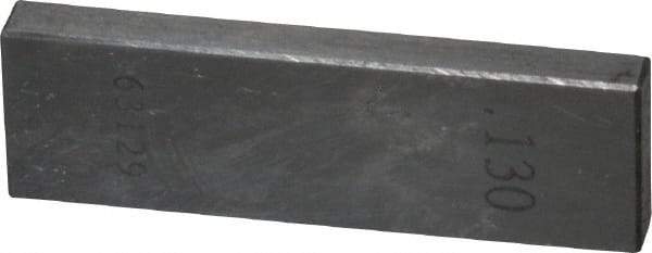 Value Collection - 0.13" Rectangular Steel Gage Block - Accuracy Grade 0, Includes NIST Traceability Certification - Benchmark Tooling