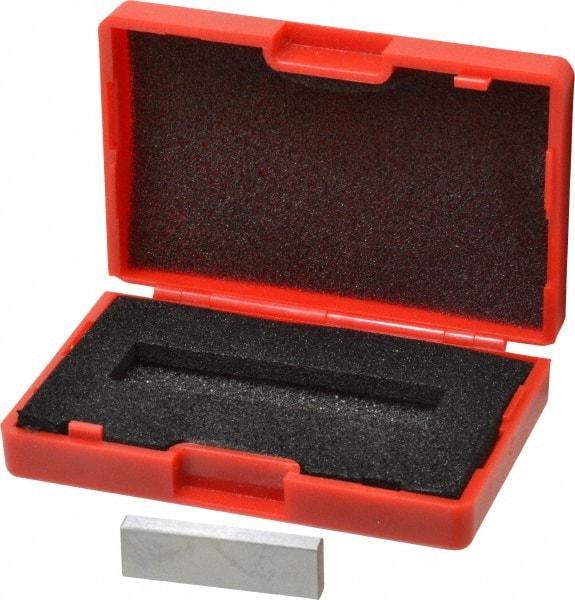 Value Collection - 0.137" Rectangular Steel Gage Block - Accuracy Grade 0, Includes NIST Traceability Certification - Benchmark Tooling