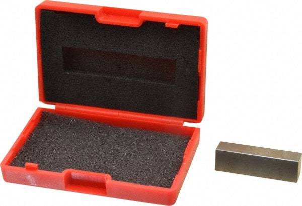 Value Collection - 0.4" Rectangular Steel Gage Block - Accuracy Grade 0, Includes NIST Traceability Certification - Benchmark Tooling