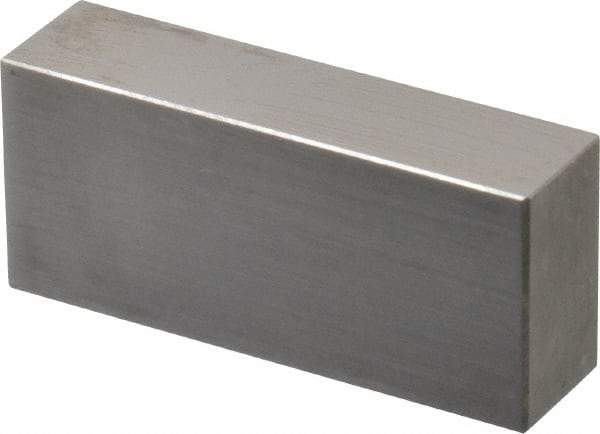 Value Collection - 0.6" Rectangular Steel Gage Block - Accuracy Grade 0, Includes NIST Traceability Certification - Benchmark Tooling