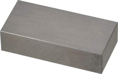 Value Collection - 0.65" Rectangular Steel Gage Block - Accuracy Grade 0, Includes NIST Traceability Certification - Benchmark Tooling