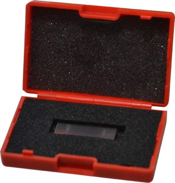 Value Collection - 0.10005" Rectangular Steel Gage Block - Accuracy Grade AS-1, Includes NIST Traceability Certification - Benchmark Tooling