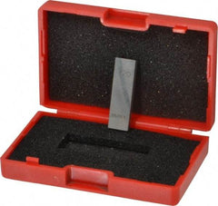 Value Collection - 0.12" Rectangular Steel Gage Block - Accuracy Grade AS-1, Includes NIST Traceability Certification - Benchmark Tooling