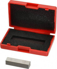 Value Collection - 0.3" Rectangular Steel Gage Block - Accuracy Grade AS-1, Includes NIST Traceability Certification - Benchmark Tooling