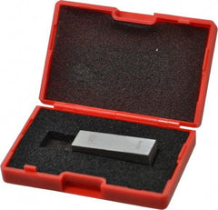 Value Collection - 0.45" Rectangular Steel Gage Block - Accuracy Grade AS-1, Includes NIST Traceability Certification - Benchmark Tooling