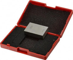 Value Collection - 0.9" Rectangular Steel Gage Block - Accuracy Grade AS-1, Includes NIST Traceability Certification - Benchmark Tooling