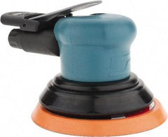 Dynabrade - 12,000 OPM, 14 CFM Air Consumption, Palm Air Orbital Sander - Round Pad, 1/4 NPT Inlet - Benchmark Tooling