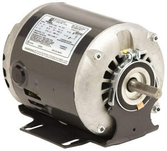 US Motors - 1/2 hp, ODP Enclosure, Auto Thermal Protection, 1,725 RPM, 115/230 Volt, 60 Hz, Industrial Electric AC/DC Motor - Size 56 Frame, Resilient Mount, 1 Speed, Sleeve Bearings, A Class Insulation, CW Drive End Rev - Benchmark Tooling
