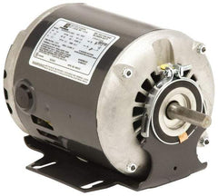 US Motors - 1/3 hp, ODP Enclosure, Auto Thermal Protection, 1,725 RPM, 115 Volt, 60 Hz, Industrial Electric AC/DC Motor - Size 56 Frame, Resilient Mount, 1 Speed, Sleeve Bearings, A Class Insulation, CW Drive End Rev - Benchmark Tooling