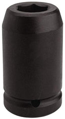 Proto - 1" Drive 4-1/2" Deep Impact Socket - 6 Points, 7-1/4" OAL - Benchmark Tooling