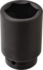 Proto - 1" Drive 2-1/16" Deep Impact Socket - 6 Points, 4-1/4" OAL - Benchmark Tooling