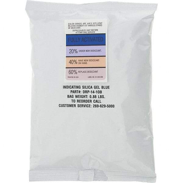 Wilkerson - Replacement Desiccant Kit with 5 Bags - For Use with Single Recharge for X25 & X04 Dryer - Benchmark Tooling
