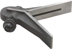 Starrett - 6 Inch Long Blade, Center Head - Black Wrinkle, Coated Cast Iron - Benchmark Tooling