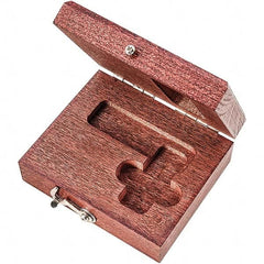 Starrett - Square Accessories Type: Wood Case For Use With: 1-1/2" 20 Master Precision Square - Benchmark Tooling