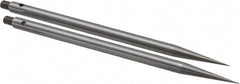 Starrett - 5 Inch Leg, Forged Steel, Trammel Points - For Use With Starrett 50B, Includes (2) Points - Benchmark Tooling