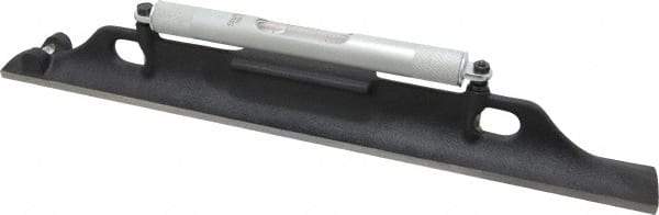 Starrett - 18" Long, 0.0050 & 0.0500" Graduation Sensitivity per 10", 2 Vials, Machinists' Level - Cast Iron - Benchmark Tooling