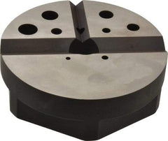 Starrett - 1 Piece Vise Bench Block - Alloy Steel, 1/8 - 7/8 Tapped Hole, 4-7/8" Wide, 1-1/2" High - Benchmark Tooling