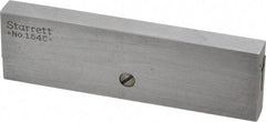 Starrett - 11/16 to 15/16" Adjustable Parallel - 2-11/16" Long x 9/32" Thick - Benchmark Tooling