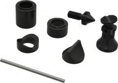 Starrett - 1-1/2 to 2-1/4" High Screw Jack Set - 1" Base Diam - Benchmark Tooling