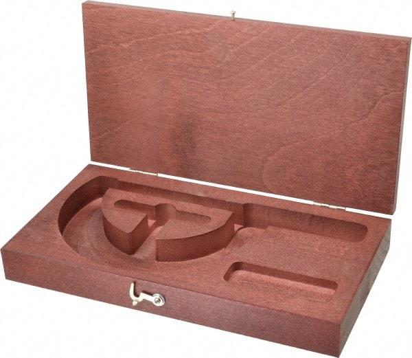 Starrett - Micrometer Case - 4" Max Measurement, Use with 216 & 216M Series Digital Micrometers - Benchmark Tooling