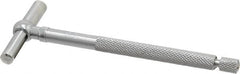 Starrett - 3/4 to 1-1/4 Inch, 2-3/8 Inch Overall Length, Telescoping Gage - 2-3/8 Inch Long Handle, Chrome Plated - Benchmark Tooling