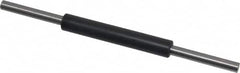 Starrett - 6 Inch Long, Accuracy Up to 0.0001 Inch, Spherical End Micrometer Calibration Standard - Use with Micrometers, Includes Heat Insulating Handle - Benchmark Tooling