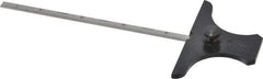 Starrett - Rule Depth Gages Minimum Measurement (Inch): 0 Maximum Measurement (Inch): 6 - Benchmark Tooling