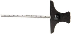 Starrett - Rule Depth Gages Minimum Measurement (mm): 0.00 Maximum Measurement (mm): 150.00 - Benchmark Tooling
