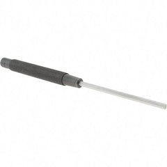 Starrett - 3/16" Pin Punch - 8" OAL, Steel - Benchmark Tooling