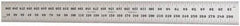 Starrett - 300mm Long, 0.5, 1mm Graduation, Flexible Steel Rule - Metric Graduation Style, 1" Wide, Silver, Satin Chrome Finish - Benchmark Tooling