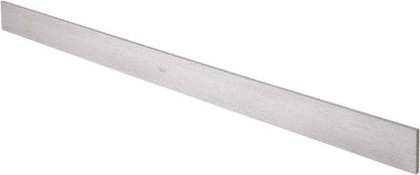 Starrett - 24 Inch Long x 1-13/32 Inch Wide x 11/64 Inch Thick, Square Edge Straightedge - 0.0004 Inch Edge Flatness, Steel, 0.0008 Inch Parallelism - Benchmark Tooling