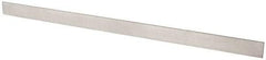 Starrett - 48 Inch Long x 2-13/32 Inch Wide x 7/32 Inch Thick, Square Edge Straightedge - 0.0004 Inch Edge Flatness, Steel, 0.0002 Inch Parallelism - Benchmark Tooling