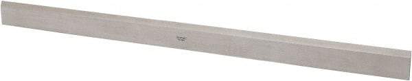 Starrett - 24 Inch Long x 1-13/32 Inch Wide x 11/64 Inch Thick, Beveled Edge Straightedge - 0.0004 Inch Edge Flatness, Steel, 0.0008 Inch Parallelism, 1 Beveled Edge - Benchmark Tooling