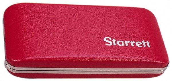 Starrett - Micrometer Case - 9" Max Measurement, Use with 216 & 216M Series Digital Micrometers - Benchmark Tooling