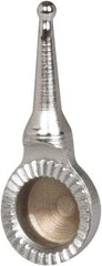 Starrett - 9mm Ball Diam, Carbide, Ball Test Indicator Contact Point - 5/32" Contact Point Length, Use with Starrett 711 Series Last Word Dial Test Indicators - Benchmark Tooling