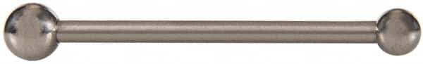 Starrett - 6.35mm Head Diam, 3/8" Shank, Single End, Mechanical Center Finder - Ball Contact - Benchmark Tooling